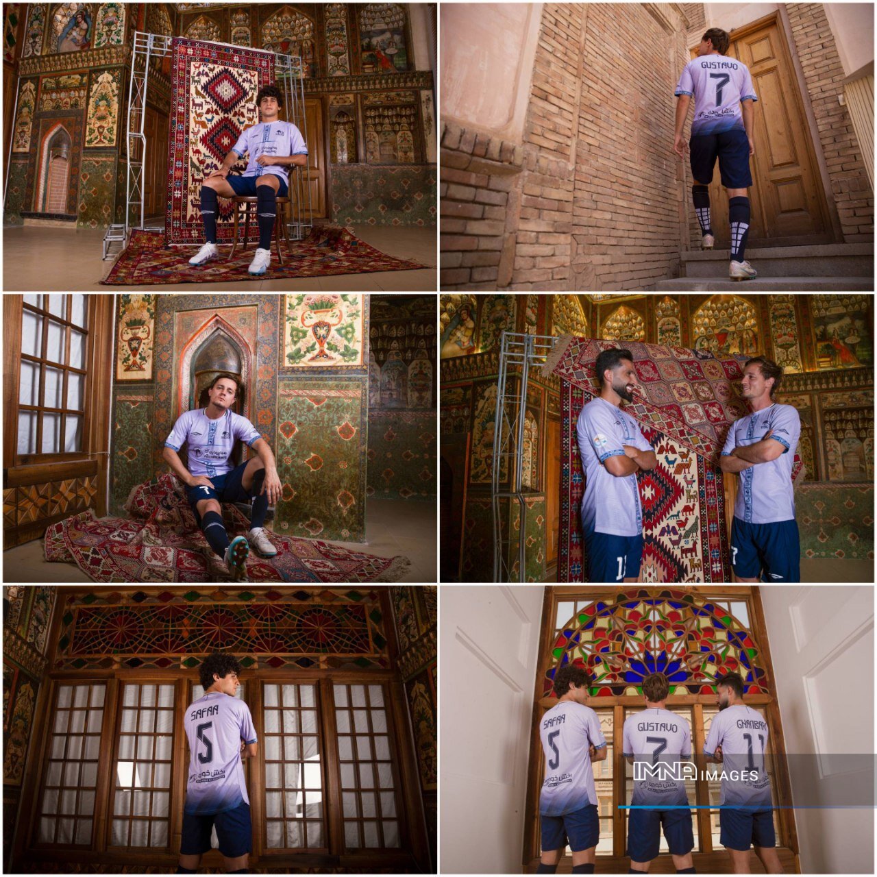 کیت دوم تیم فوتبال تراکتور برای فصل جدید رونمایی شد + عکس