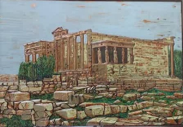 قلمسابی؛ هنری برگرفته از علم پرسپکتیو بر روی فلزات