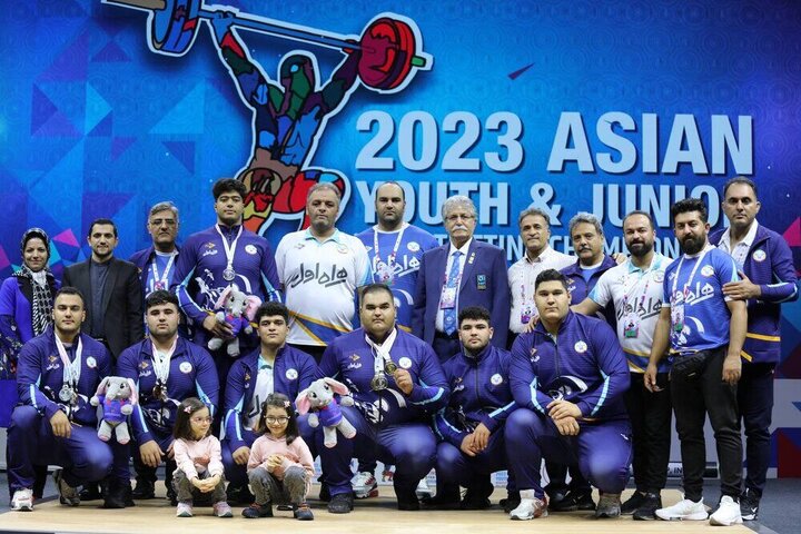 نایب قهرمانی جوانان ایران در رقابت‌های وزنه‌برداری قهرمانی آسیا
