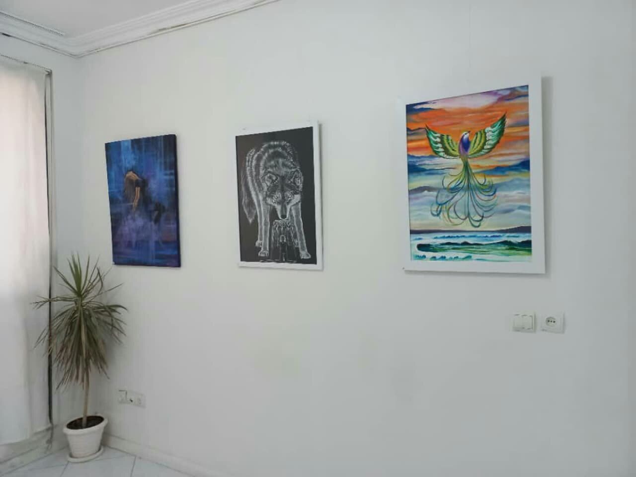 «گالری آرین هنر معاصر»؛ میزبان آثار نقاشی دانشجویان مرکز علمی کاربردی ایران سپهر