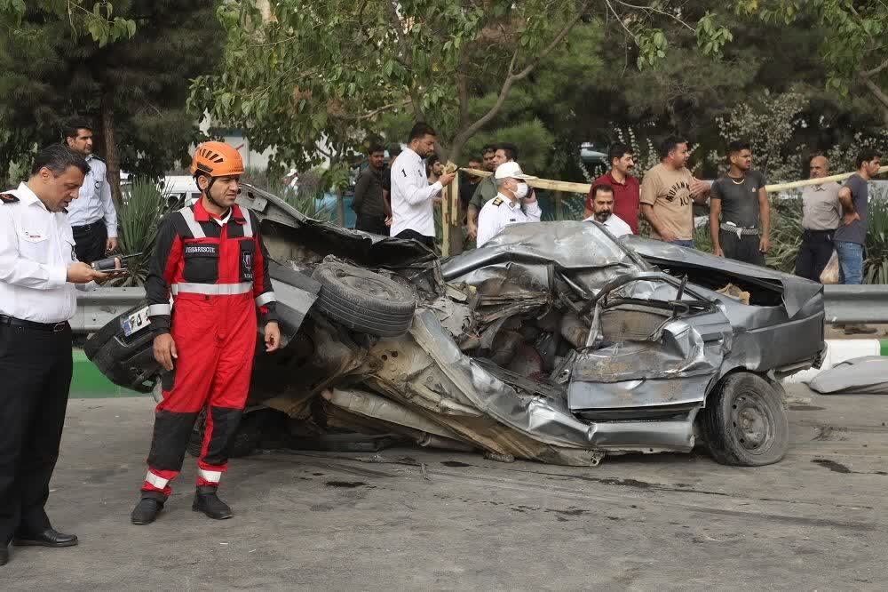 جزئیات تکمیلی از تصادف مرگبار در بزرگراه پیامبر اعظم (ص) مشهد + عکس