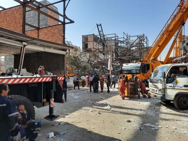 آخرین جزئیات ریزش چند ساختمان در تهران+ تصاویر