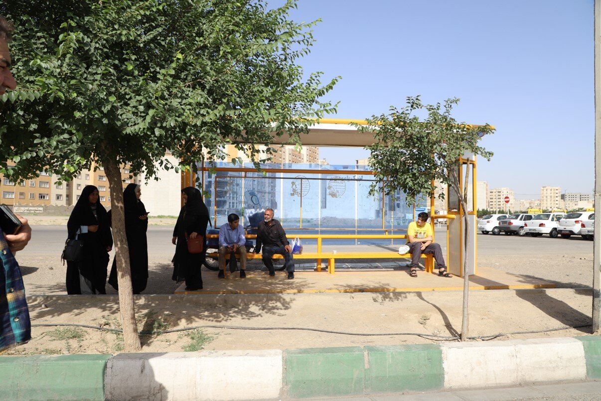 انتظاری سبز در ایستگاههای اتوبوس شهر