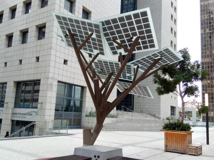 درختان خورشیدی؛ راهکار ایالت هندی برای روشنایی