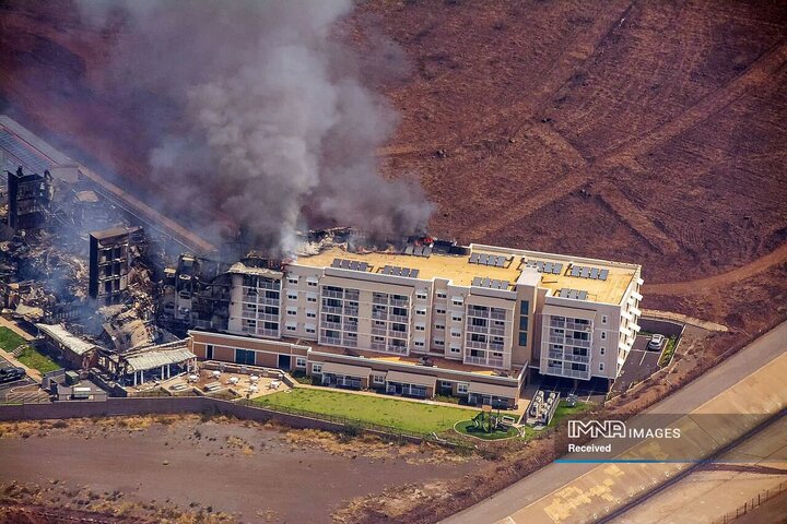هاوایی پس از آتش‌سوزی