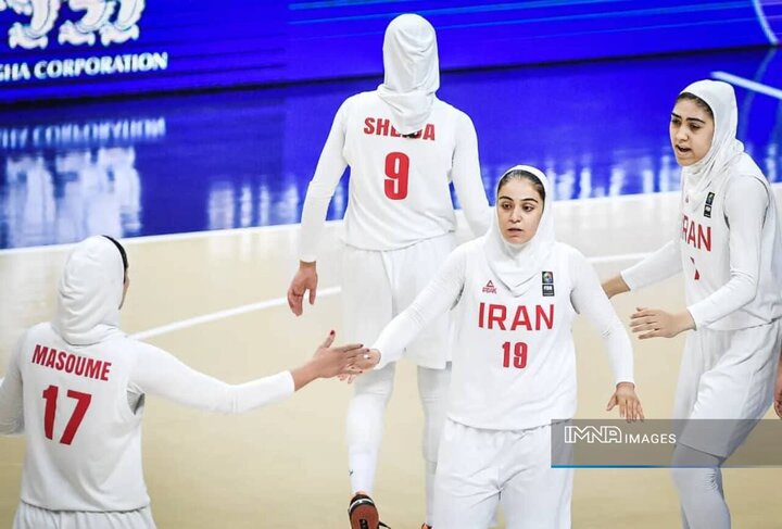 شکست بانوان بسکتبالیست ایران برابر اندونزی