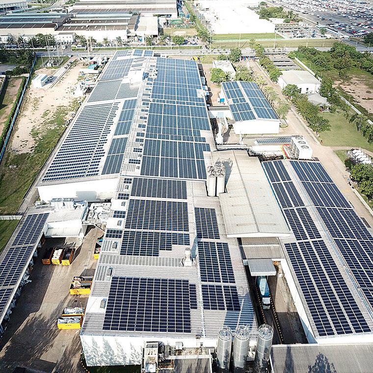 تایلند، میزبان بزرگترین بام خورشیدی در جهان