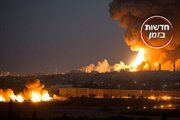 وقوع انفجار مهیب در منطقه صنعتی در تل‌آویو + فیلم