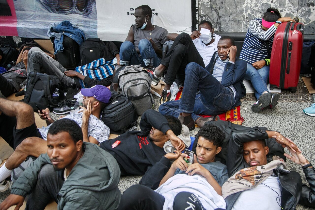 بحران شهرداری نیویورک با سیل مهاجران کارتن‌خواب