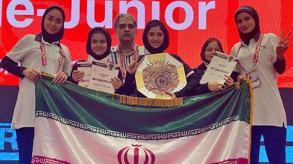 Iran's under-17 team brings home silver in Beijing's RobotChallenge 2023