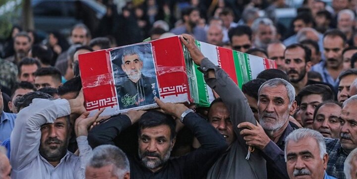Iranians bid farewell to terrorist attack's martyrs of Shah Cheragh