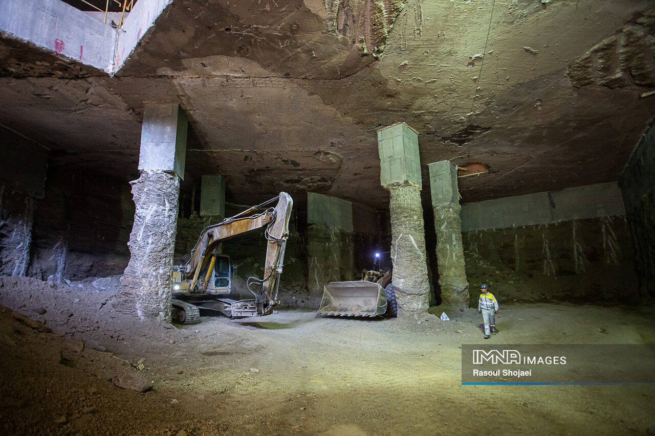 پیشرفت پرشتاب مترو زیرِ زمین شهر زندگی