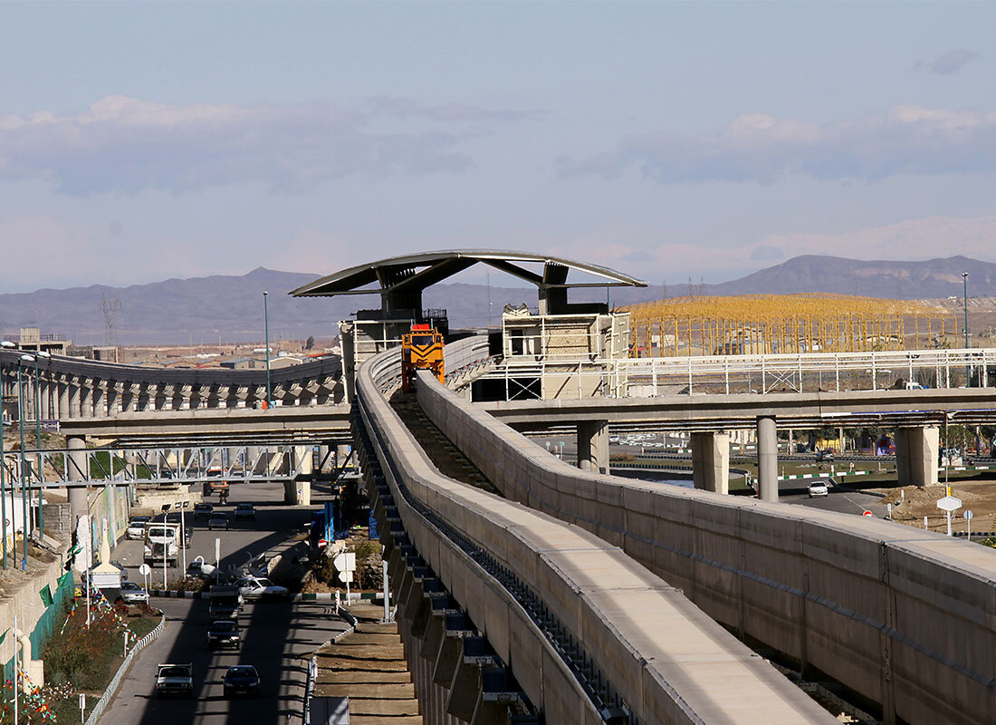 تعلیق روی ریل معلق