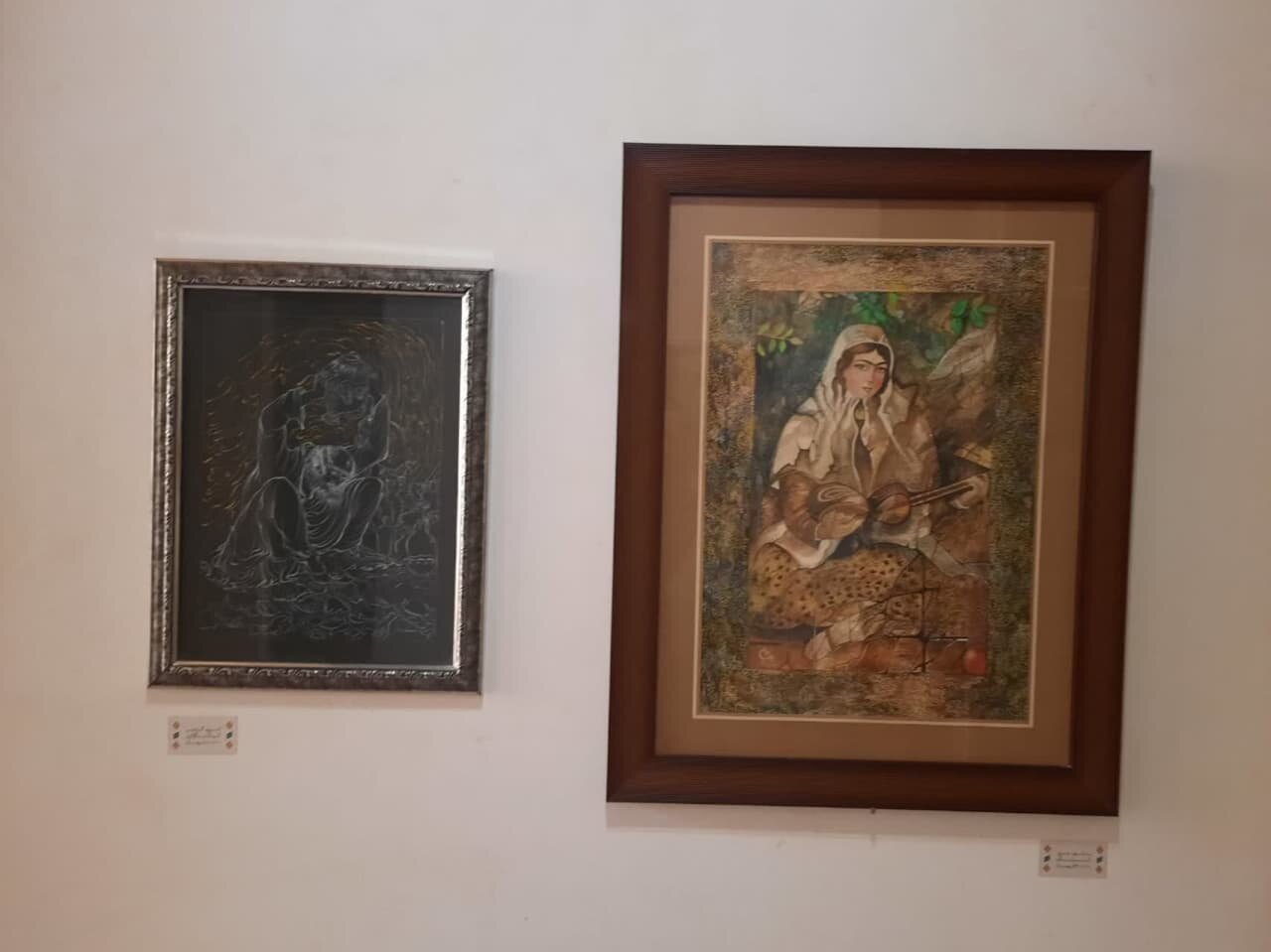 بیان عرفان تصویری در نمایشگاه نقاشی «لوح خیال»