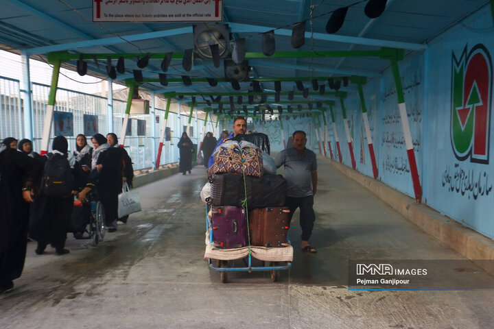 خادمان شهر در مسیر کربلا