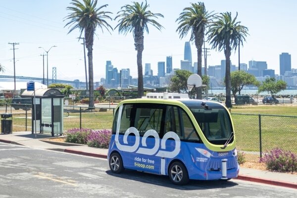 آغاز حملونقل خودروهای بدون راننده در سانفرانسیسکو