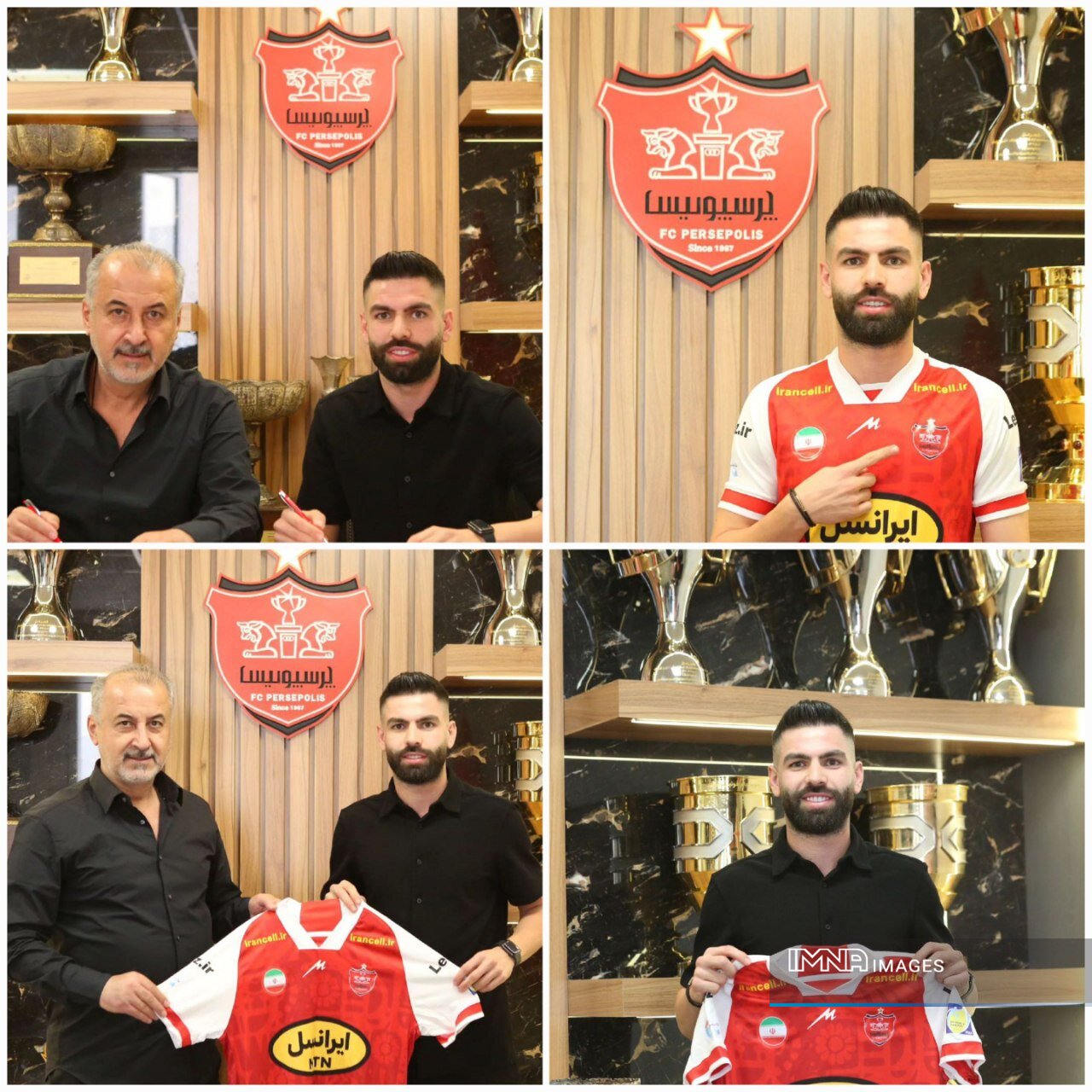 یاسین سلمانی رسما به پرسپولیس پیوست+ عکس
