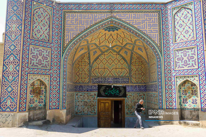 مسجد آقانور؛ نگینی در قلب اصفهان