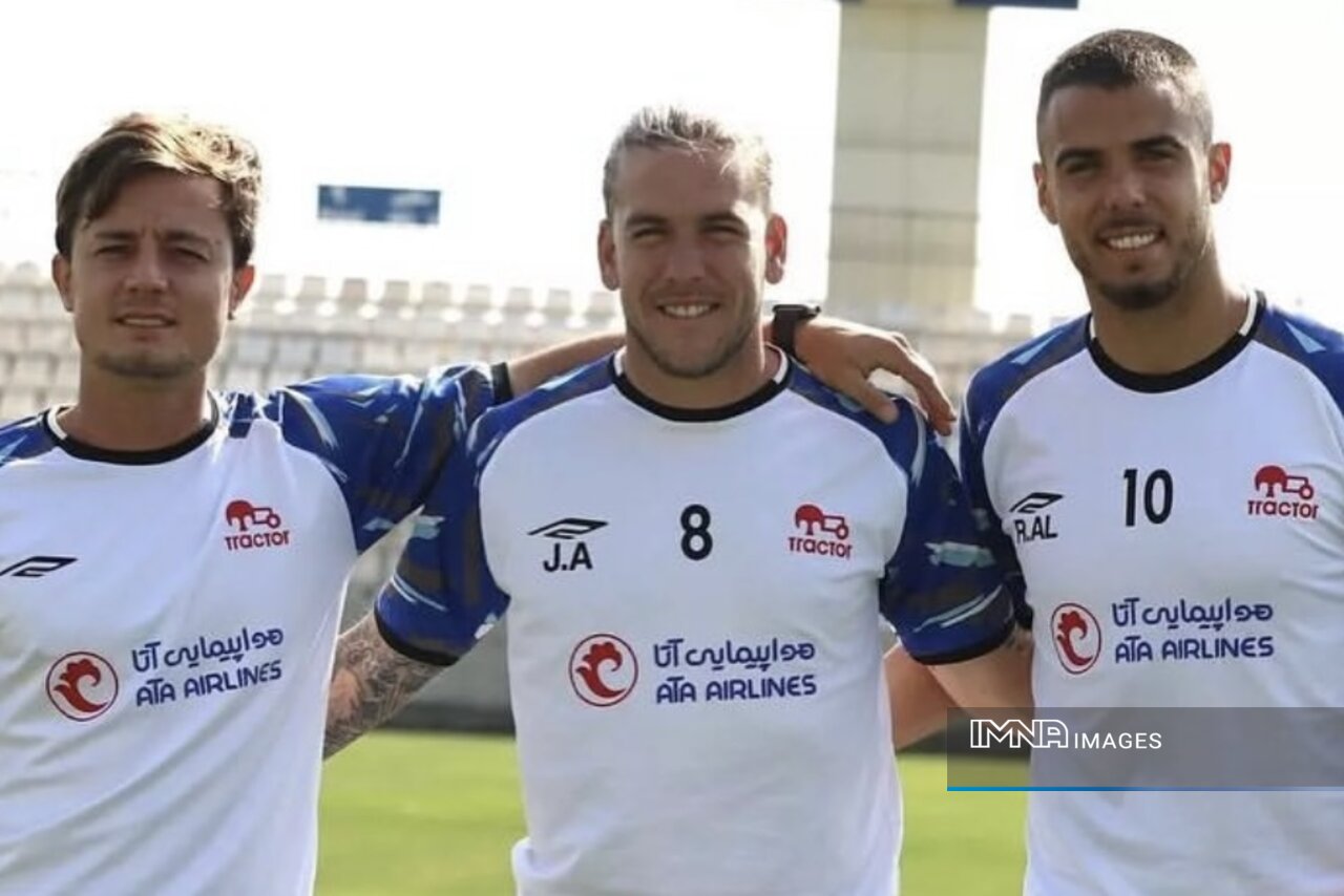 سهتفنگدار تراکتور علیه ستارههای نامدار شارجه + عکس