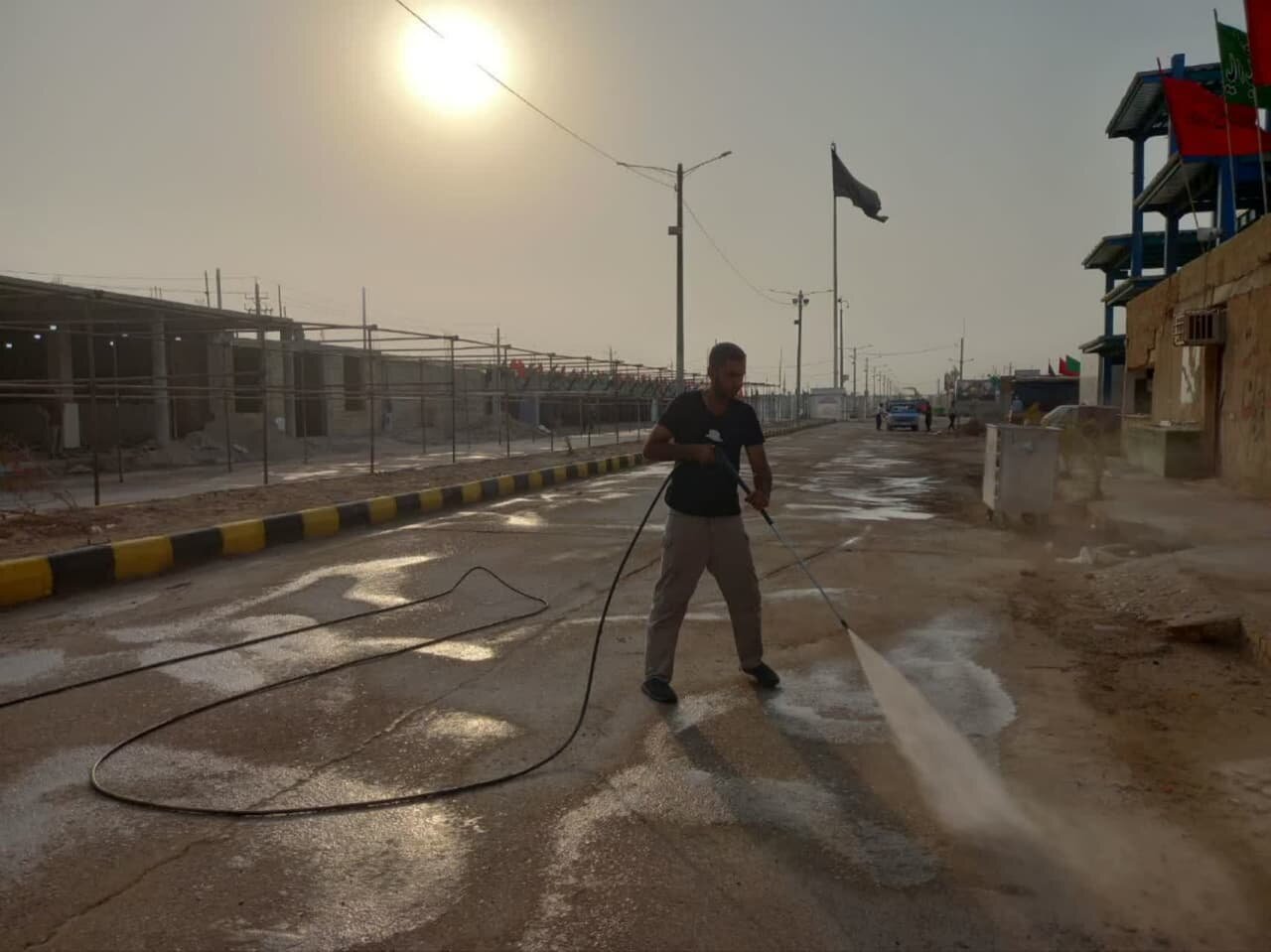 احداث تونل حرکتی ۲۴۰۰ مترمربعی برای رفاه حال زائران در مرز چذابه