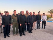 وزیر کشور وارد قصرشیرین شد+فیلم