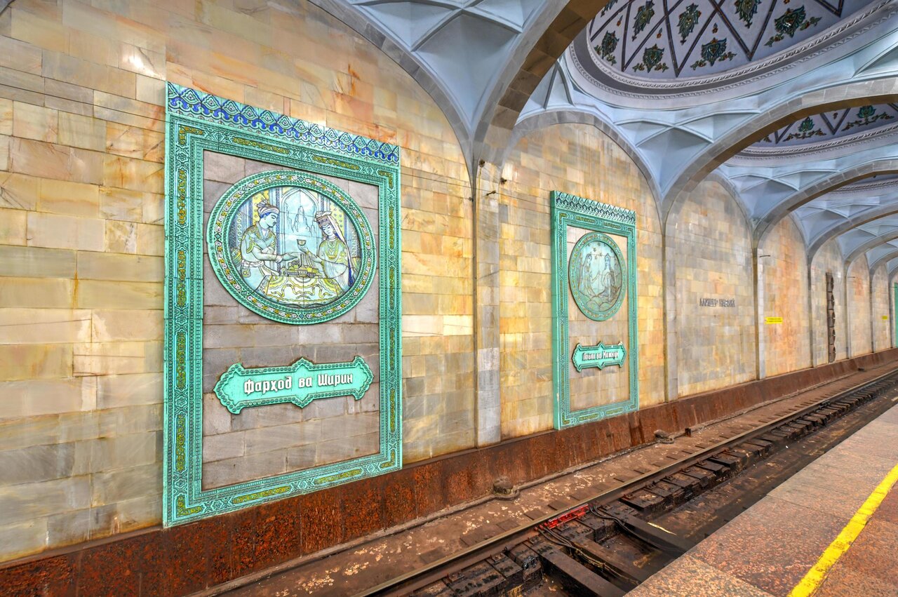 خلق هنر در زیباترین ایستگاه‌های متروی دنیا + تصاویر