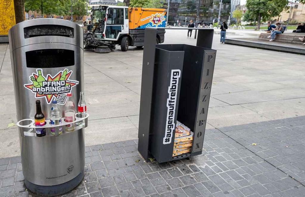 راهکار فرایبورگ برای سازماندهی سطل‌های زباله