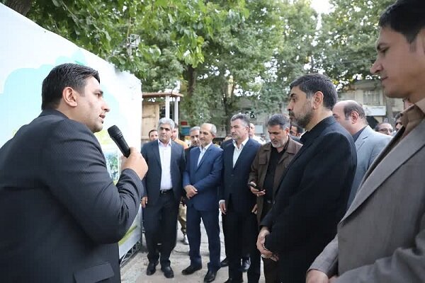 برپایی نمایشگاه اقدامات دو سالانه شهرداری سنندج در پارک سپیدار