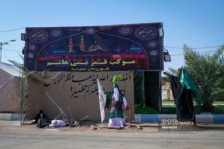 حال و هوای چذابه در ایام اربعین