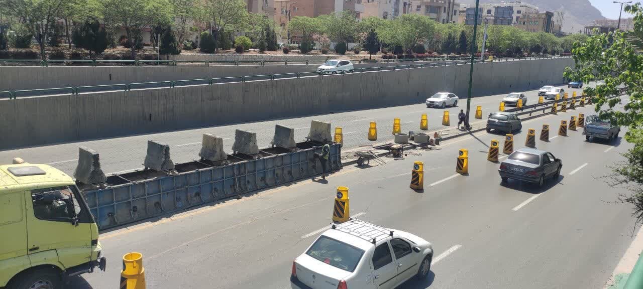 محور بزرگراه شهید حبیباللهی ایمن میشود