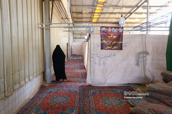 موکب‌های استان اصفهان در کربلا میزبان زائران اربعین 