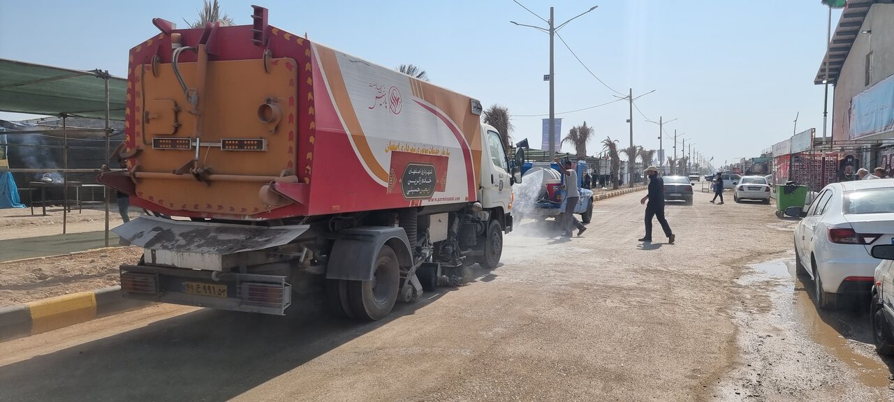 تقدیر از خدمترسانی ستاد اربعین شهرداری اصفهان در چذابه