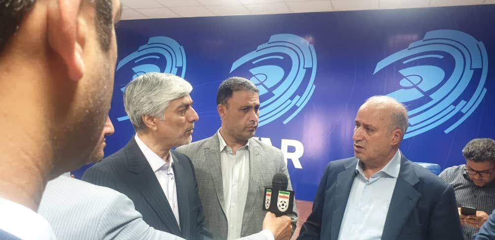 بازدید هاشمی، تاج و نمایندگان سرخابیها از آخرین شرایط ورزشگاه آزادی + عکس و فیلم