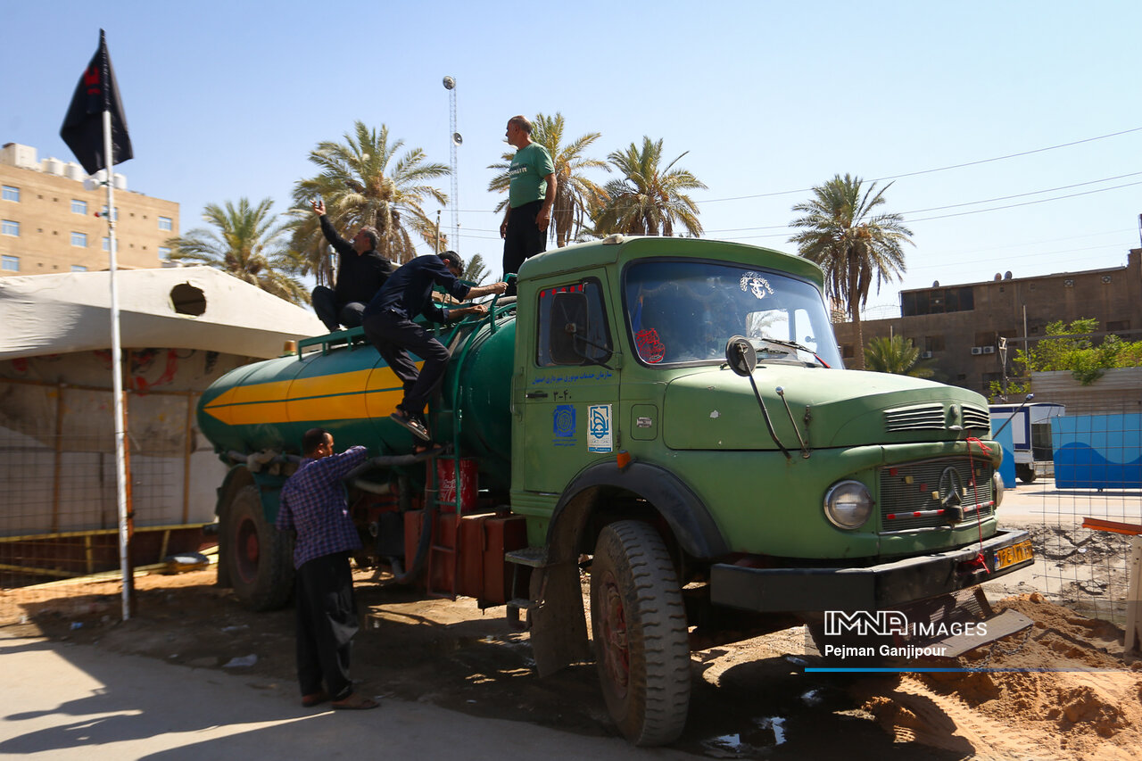 سنگتمام شهرداریهای کشور برای اربعین