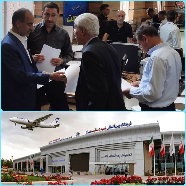 ارائه خدمات پرواز دو فرودگاه شیراز و لامرد به زائران اربعین تا ۲۰ شهریور