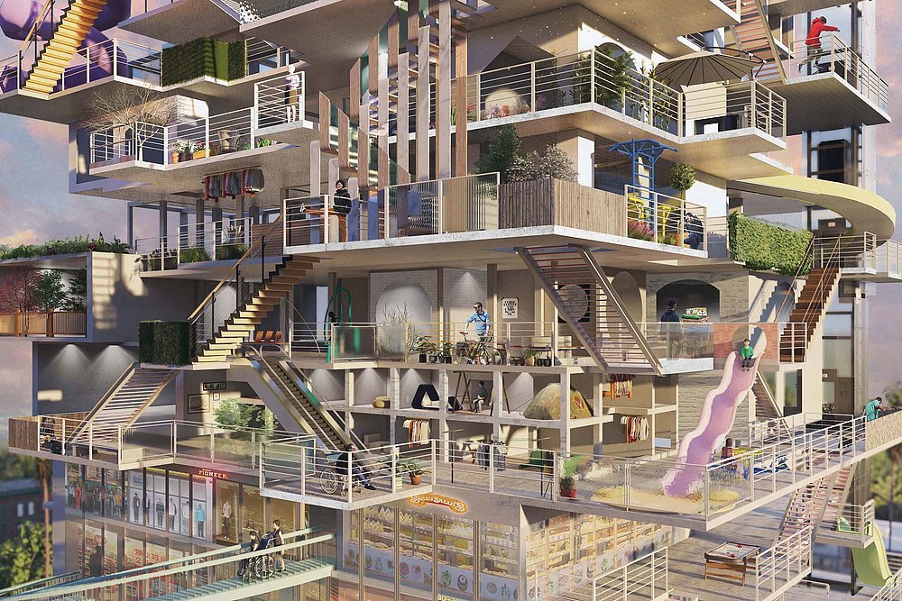 بهبود هویت شهری و تعاملات اجتماعی با توسعه بالکنها+ برترین نمونهها