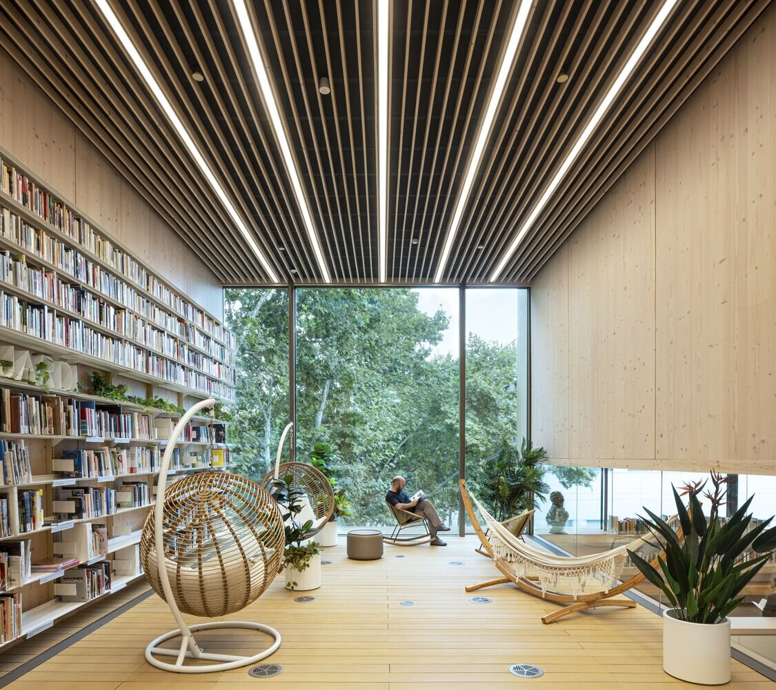 معماری جالب برترین کتابخانه عمومی جهان + تصاویر