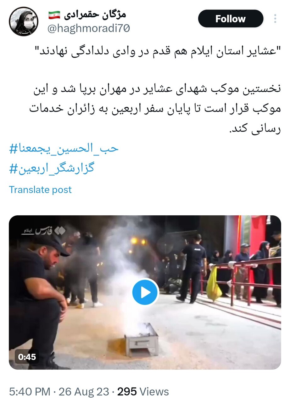 جلوه عاشقی از نگاه فضای مجازی / از موکب چینی‌ها تا پزشک تبریزی که کفاش زوار اربعین شد