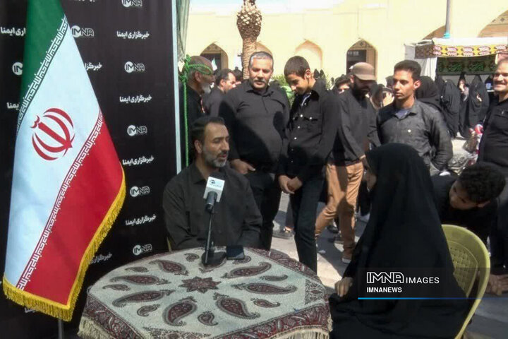 راهپیمائی جاماندگان اربعین حسینی در اصفهان