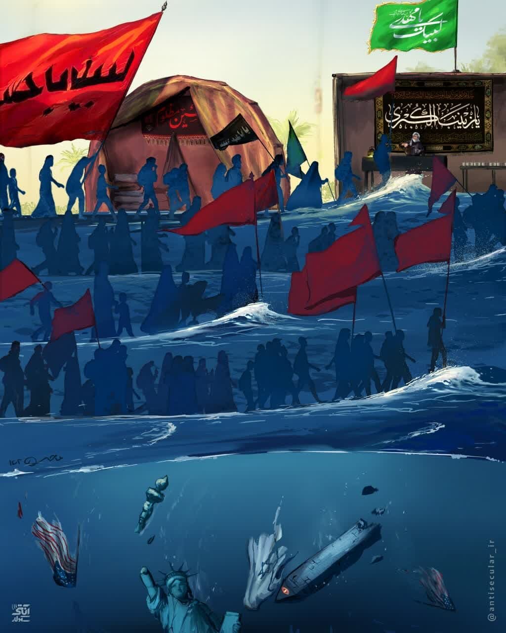 اربعین پرقدرتترین رسانه امروز جهان