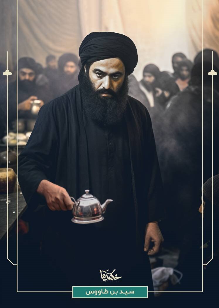 حضور علمای تاریخ شیعه در پیادهروی اربعین با کمک هوش مصنوعی+ تصاویر