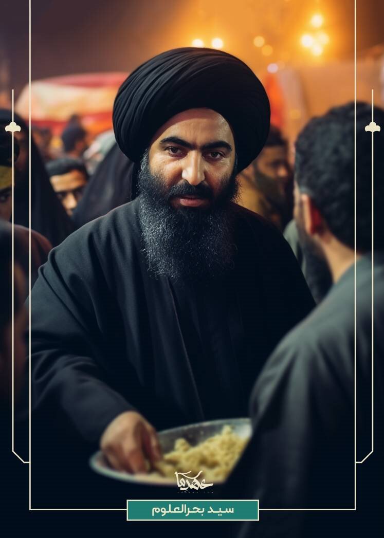 حضور علمای تاریخ شیعه در پیادهروی اربعین با کمک هوش مصنوعی+ تصاویر