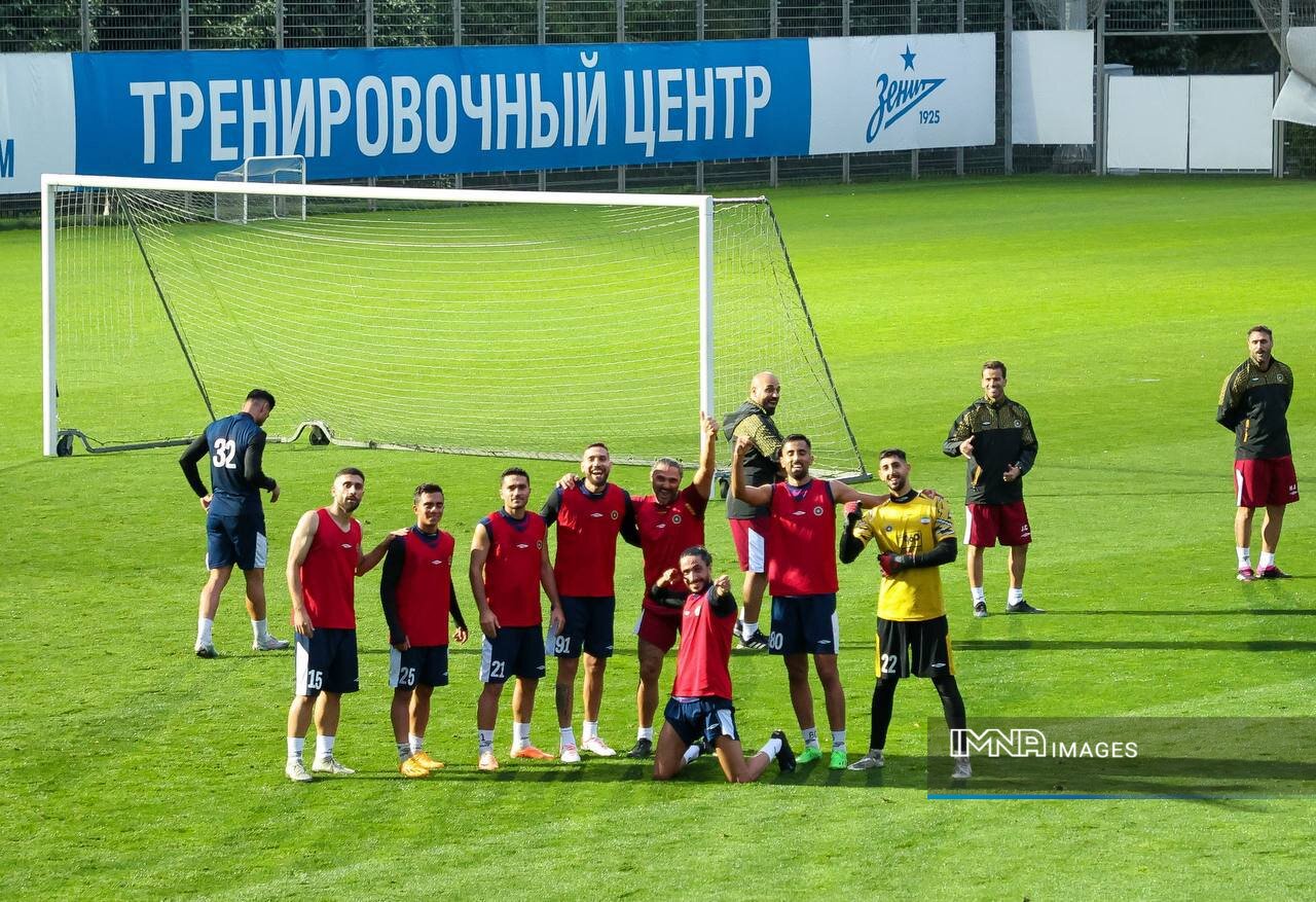 آشنایی با کمپ تمرینی سپاهان در سنتپترزبورگ/ کیفیت فوقالعاده چمن و امکانات عالی در روسیه