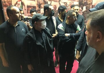 سردار قاآنی به دیدار رفیق قدیمی رفت