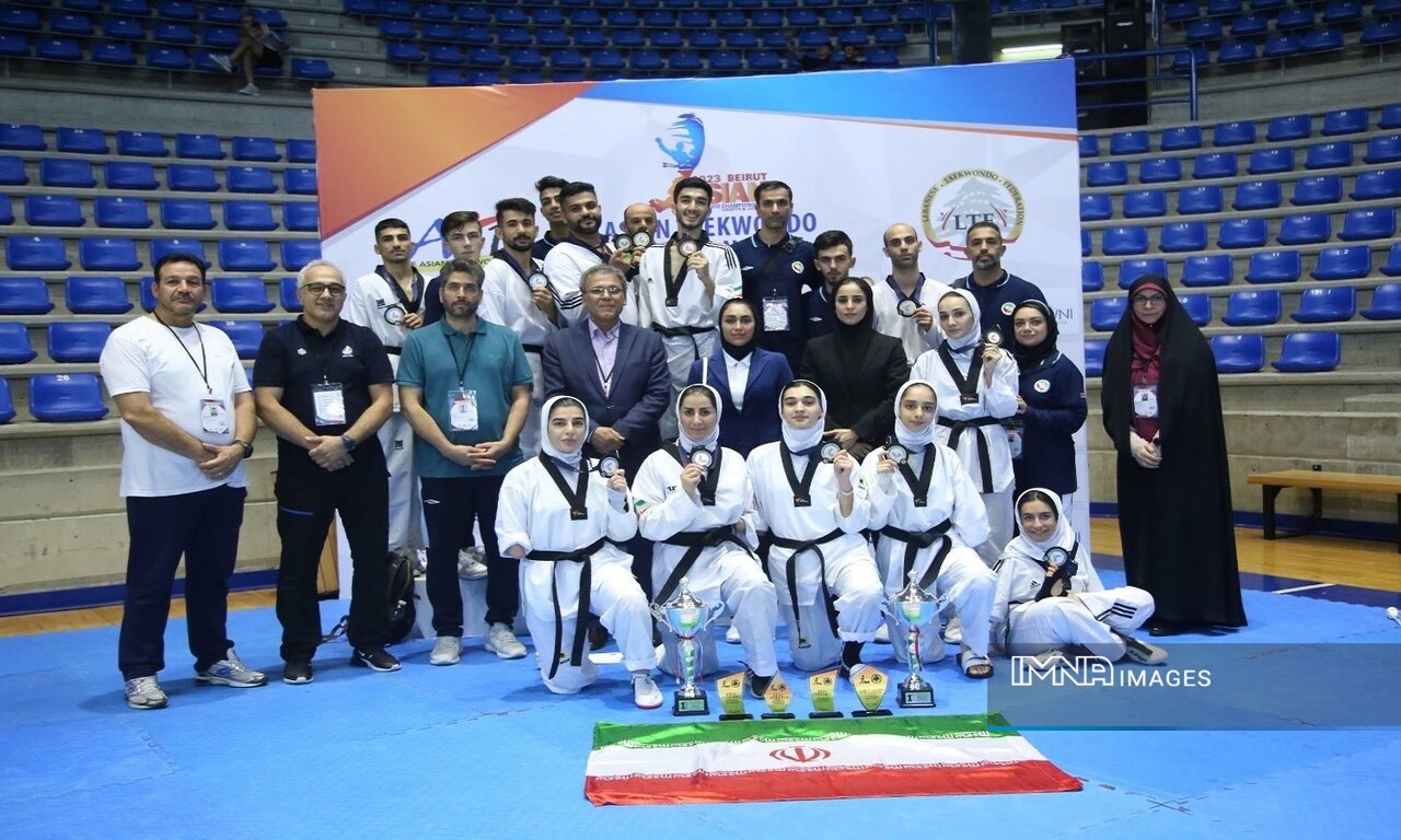 پاراتکواندو ایران قهرمان آسیا شد