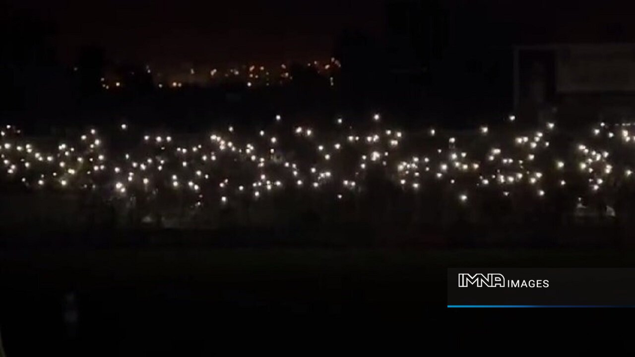 برق ورزشگاه اینبار در لیگ دستهاول فوتبال ایران قطع شد! +عکس