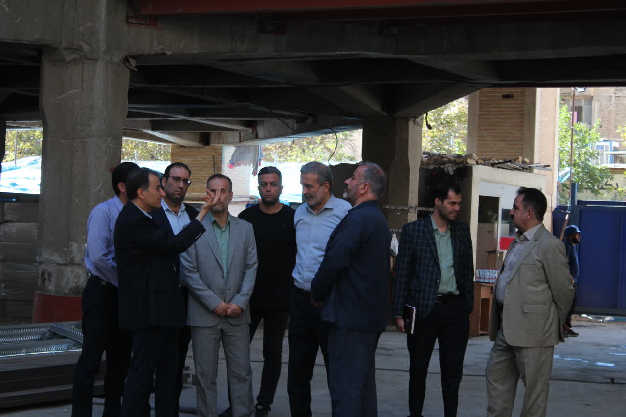 اعضای شورای اسلامی شهر اصفهان از پروژه هتل جهان‌نما بازدید کردند