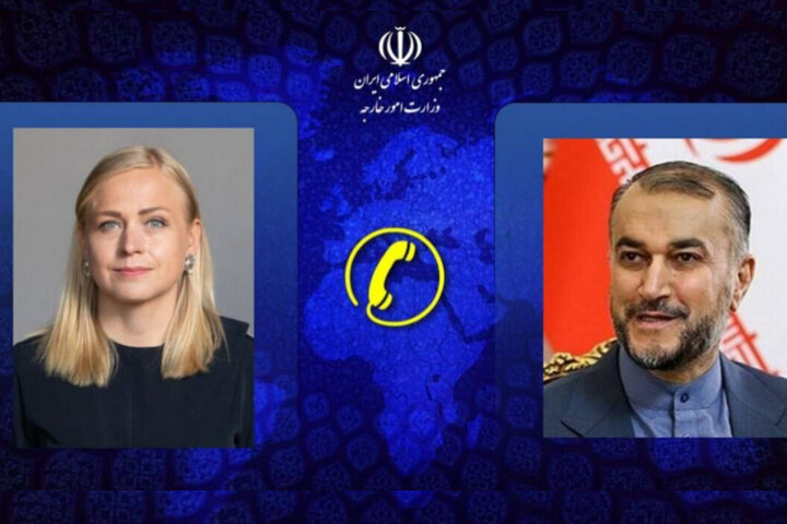 گفت‌وگوی تلفنی وزیر امور خارجه ایران و فنلاند