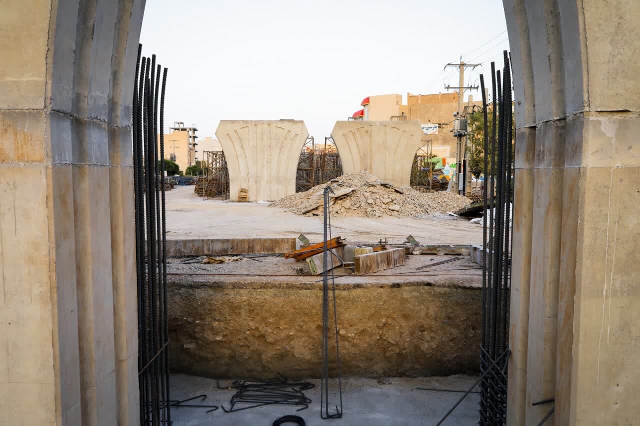 پیشرفت ۲۶ درصدی تقاطع فردوسی صدوقی / اجرای راستگرد تقاطع تا یک ماه آینده