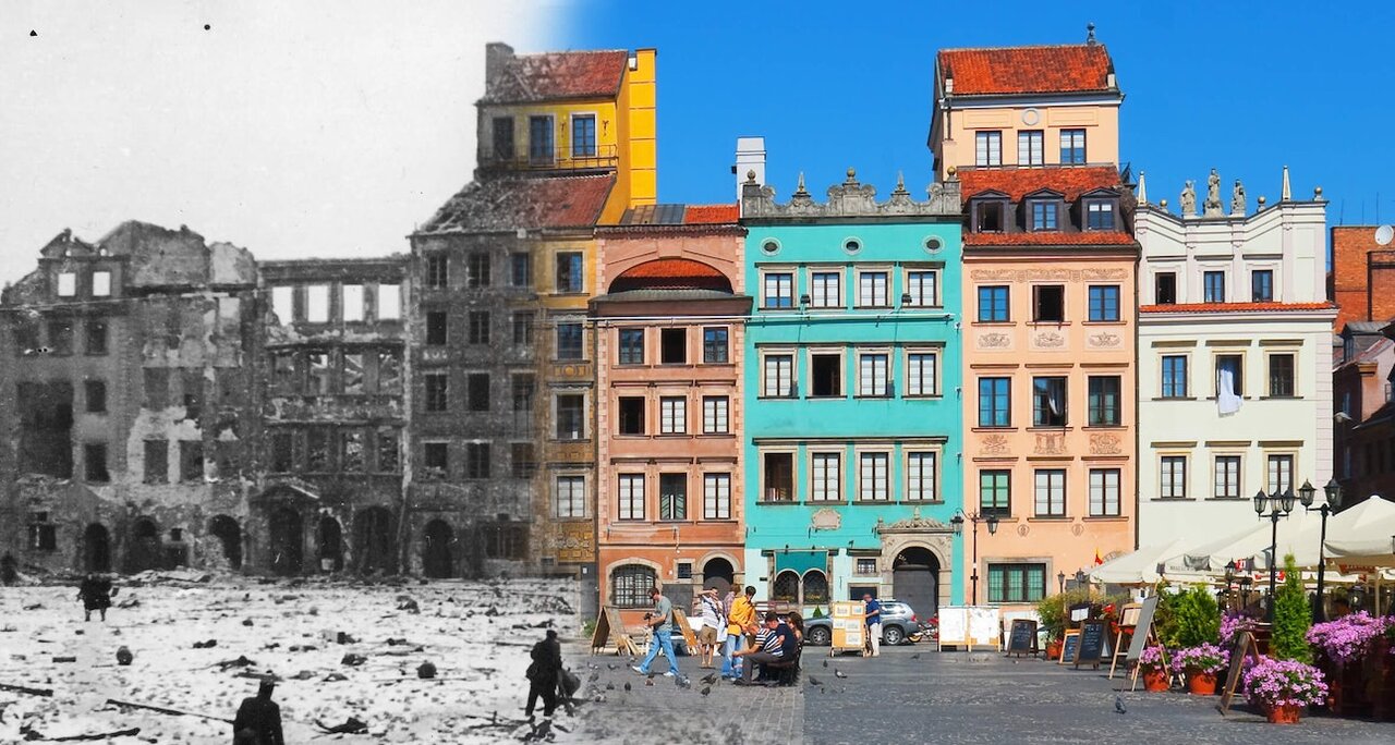 نمونه بازسازی شهرها پس از جنگ + نقش هوش مصنوعی در بازآفرینی